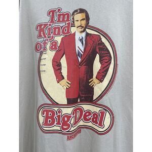 American Classic I'm Kind of a Big Deal Shirt Tshirt Beige Short Sleeve Top NEW